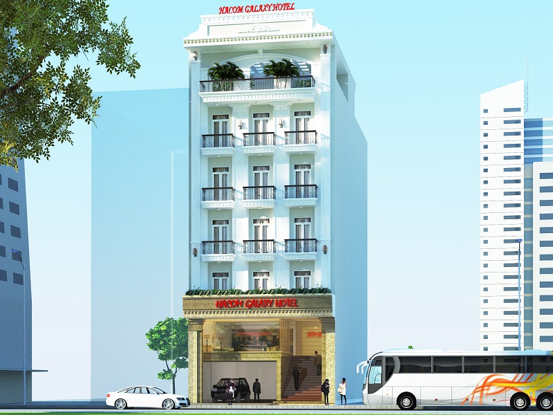 Phối cảnh khách sạn Hacom Galaxy